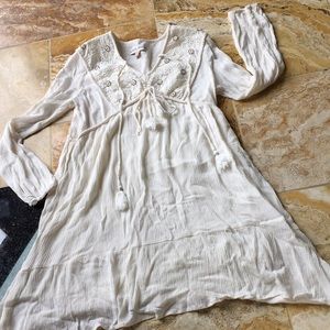 Knox Rose Boho fullylined swing beaded floral lace